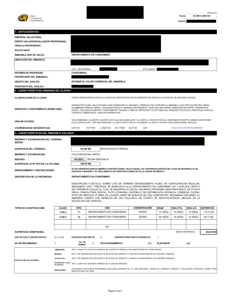 Pagina 1 Formato Justipreciación de Rentas