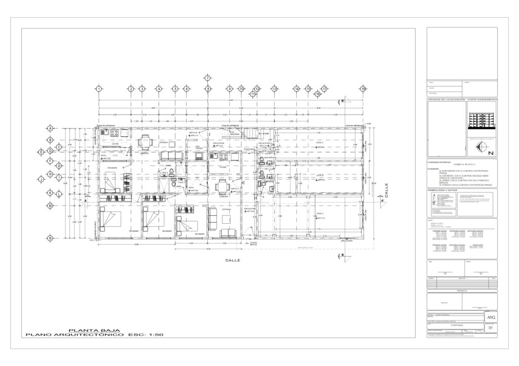 Plano de Planta Tipo