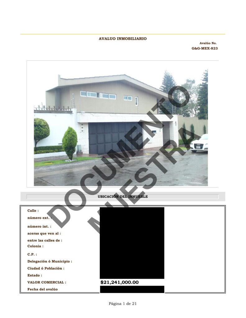 Caratula Formato Garantia de Credito